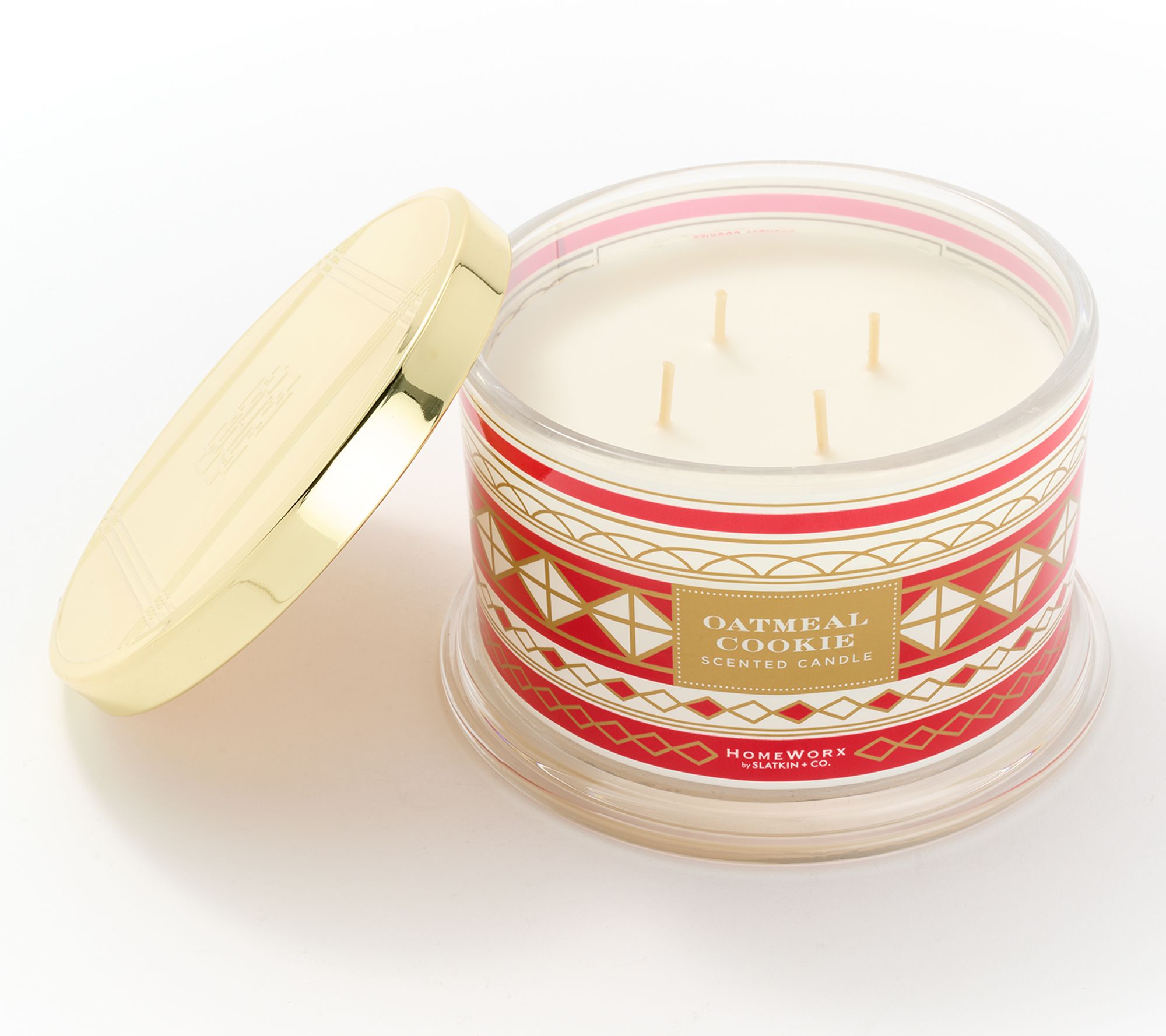 HomeWorx by Slatkin + Co. 18oz. Oatmeal Cookie Candle