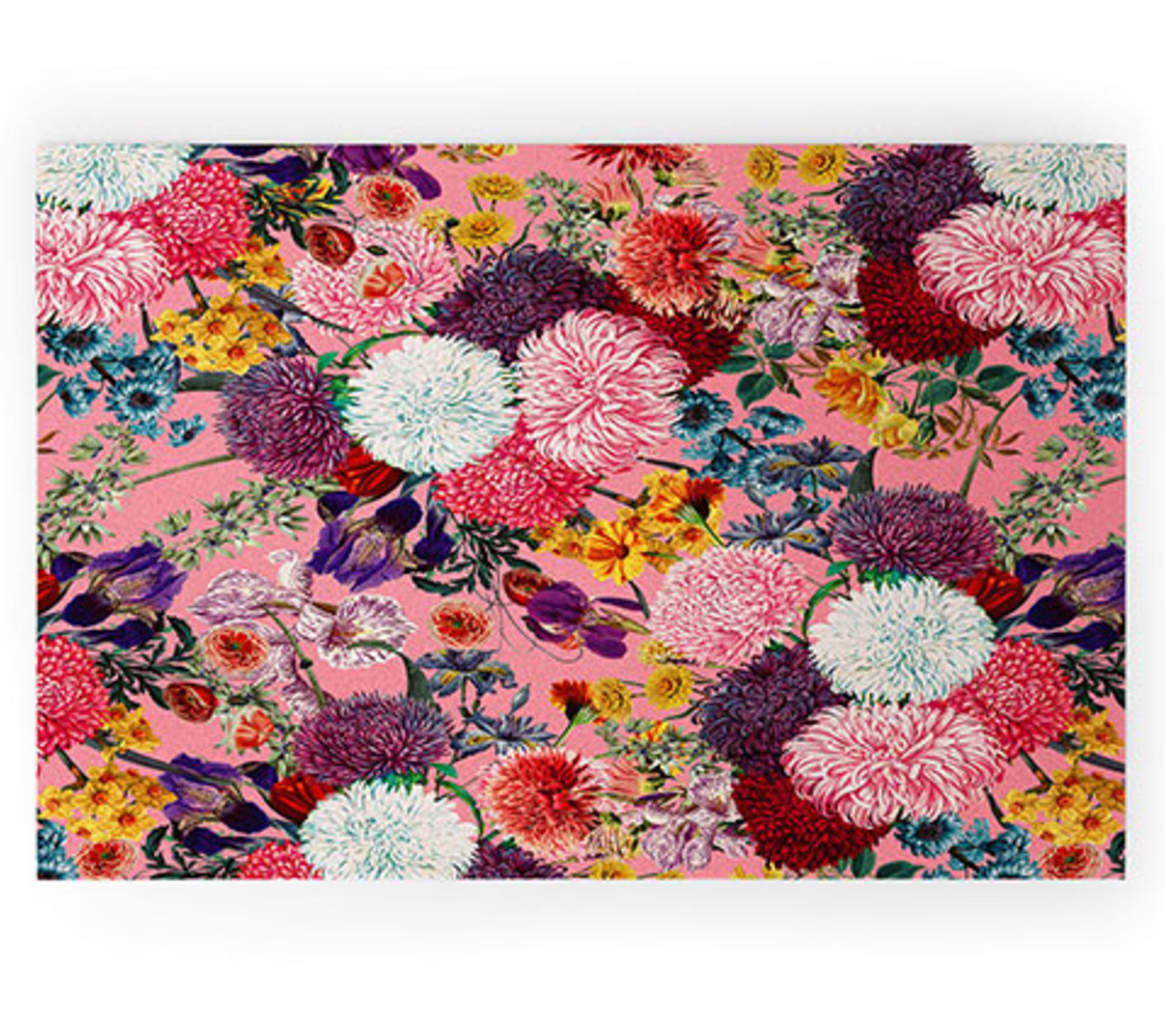 Deny Designs Welcome Mat -Floral by Burcuorkmazyure