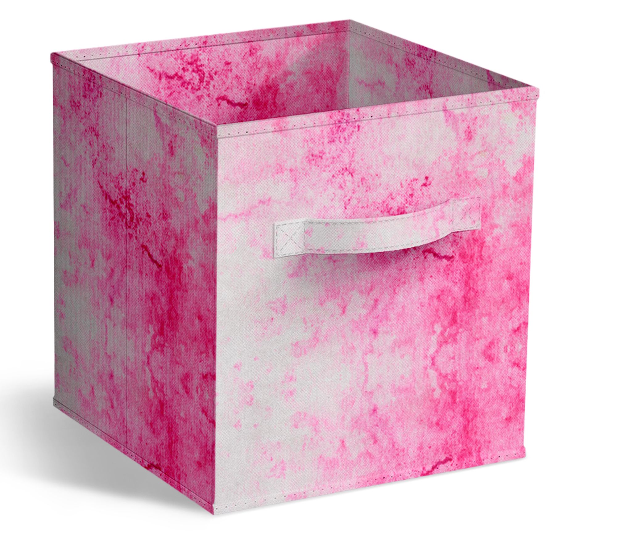 Sorbus Tie Dye Foldable Storage Cube Bin with Handles