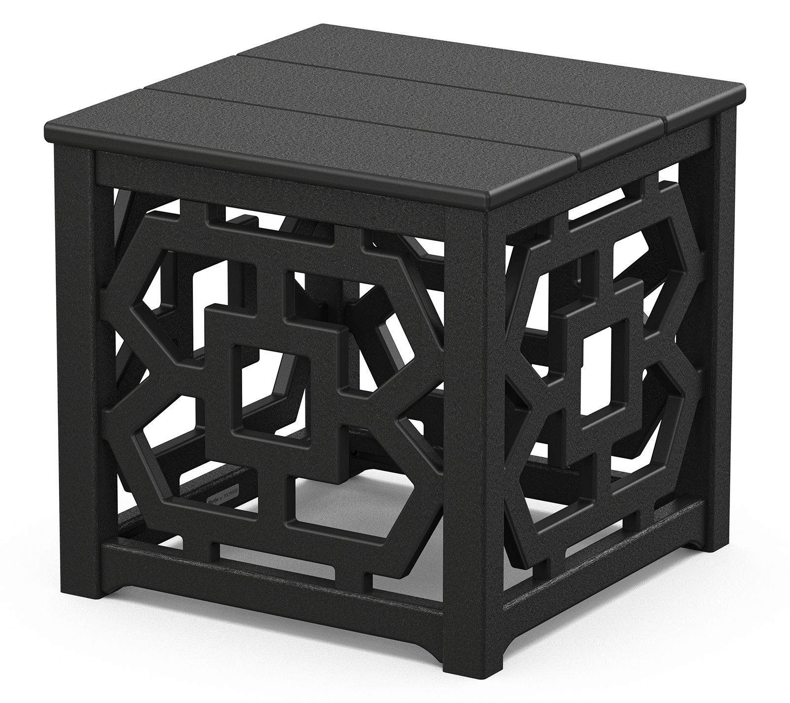 Martha Stewart by POLYWOOD Chinoiserie Accent Tble