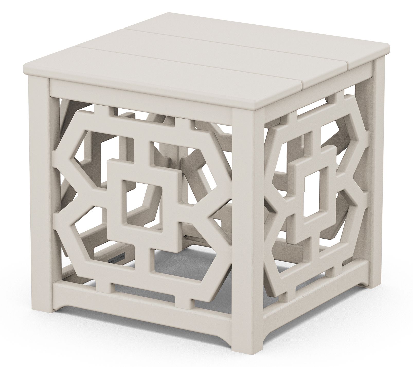 Martha Stewart by POLYWOOD Chinoiserie Accent Tble