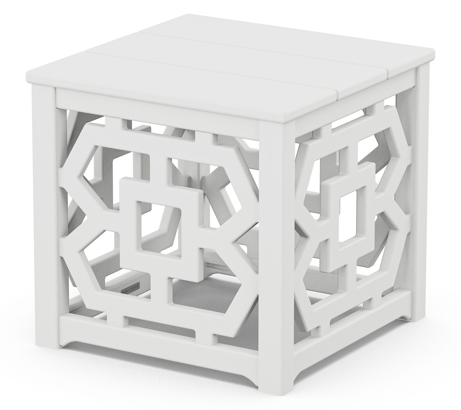 Martha Stewart by POLYWOOD Chinoiserie Accent Tble