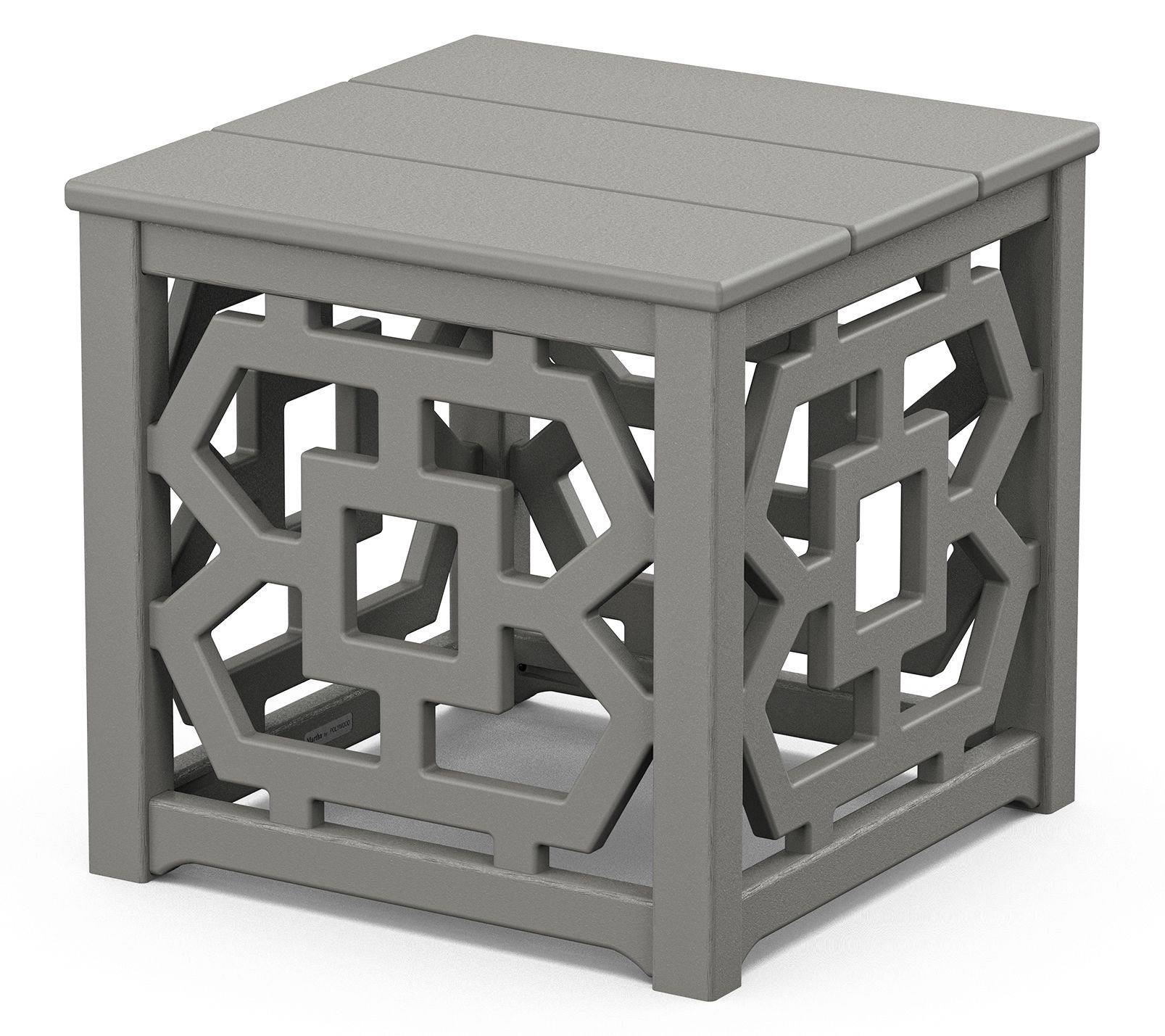 Martha Stewart by POLYWOOD Chinoiserie Accent Tble