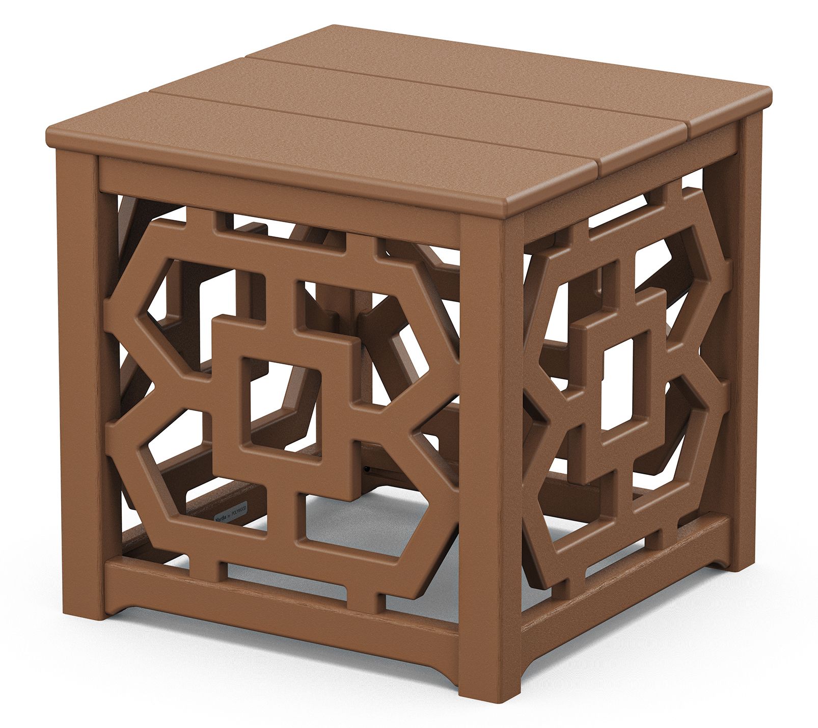 Martha Stewart by POLYWOOD Chinoiserie Accent Tble