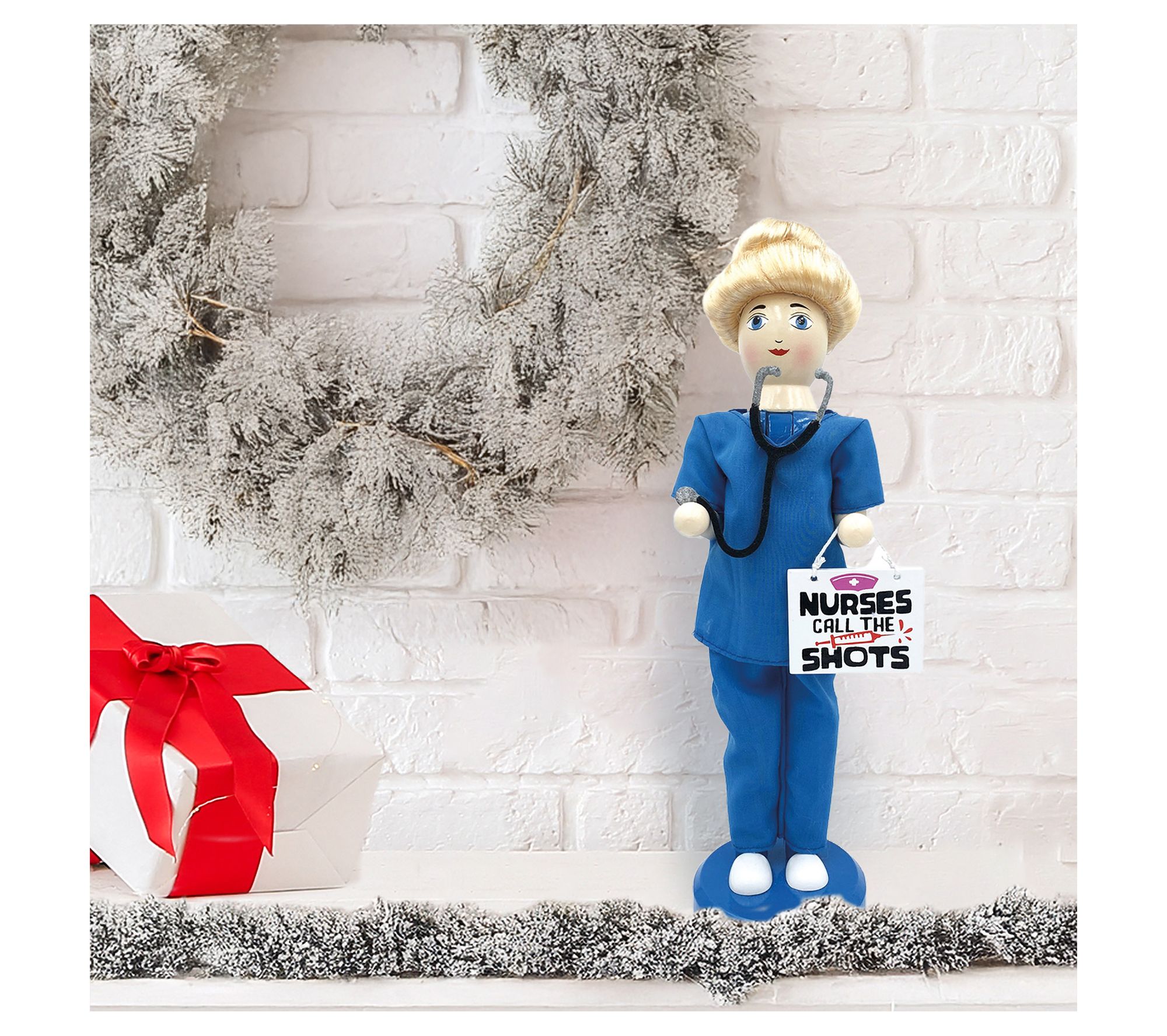 Santa's Workshop 14" Call the Shots Nutcracker