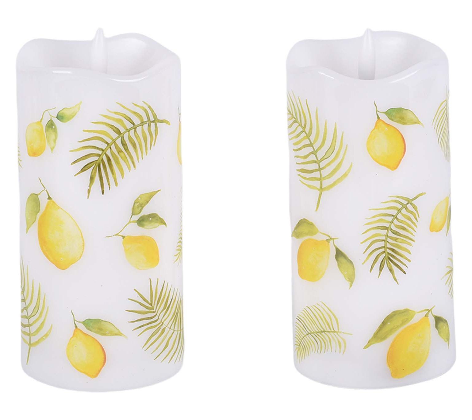 "As Is" Temp-tations Seasonal S/2 6" Fiberoptic Candles