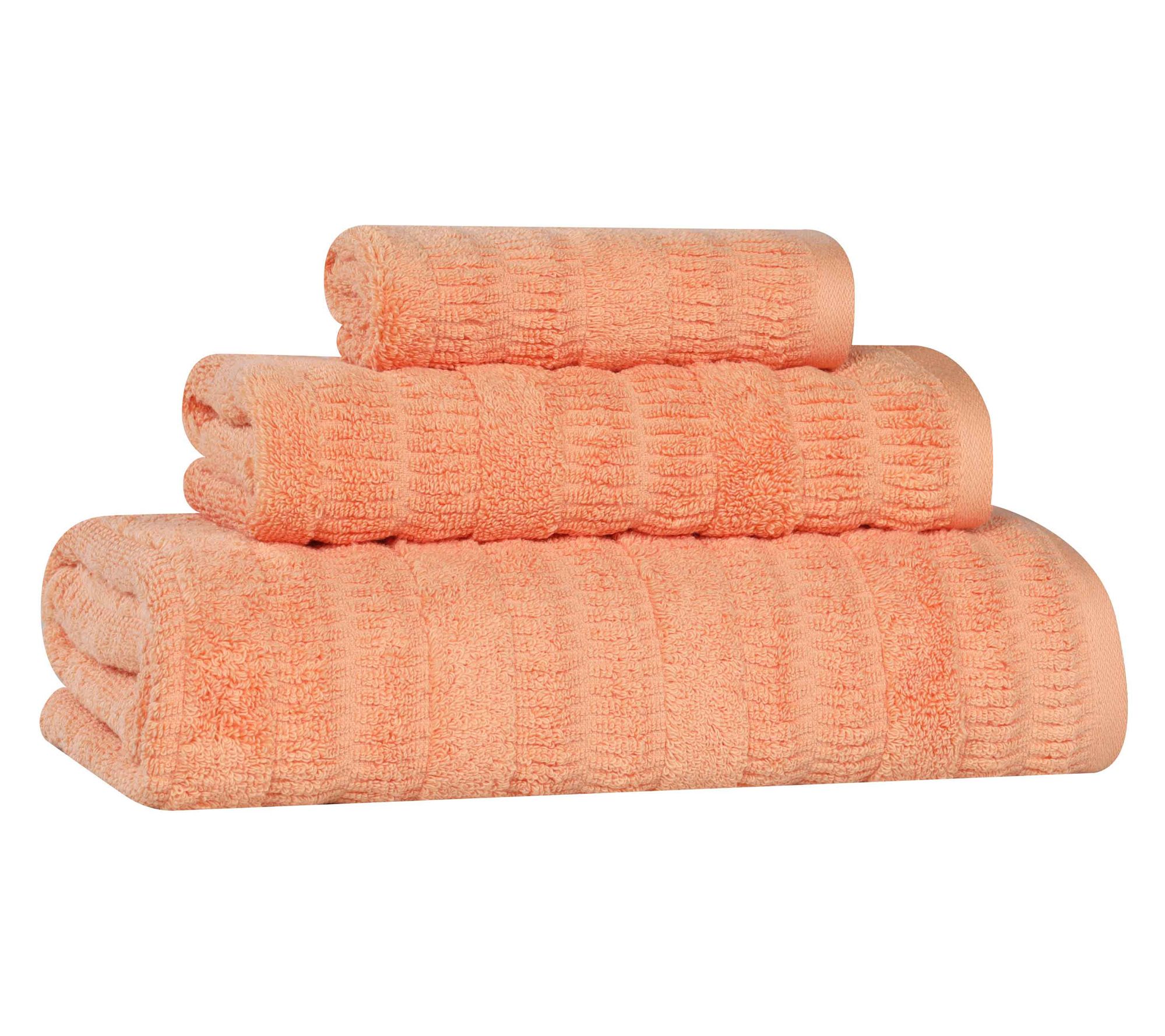 Superior Mika Cotton Blend Solid 3-Piece TowelSet
