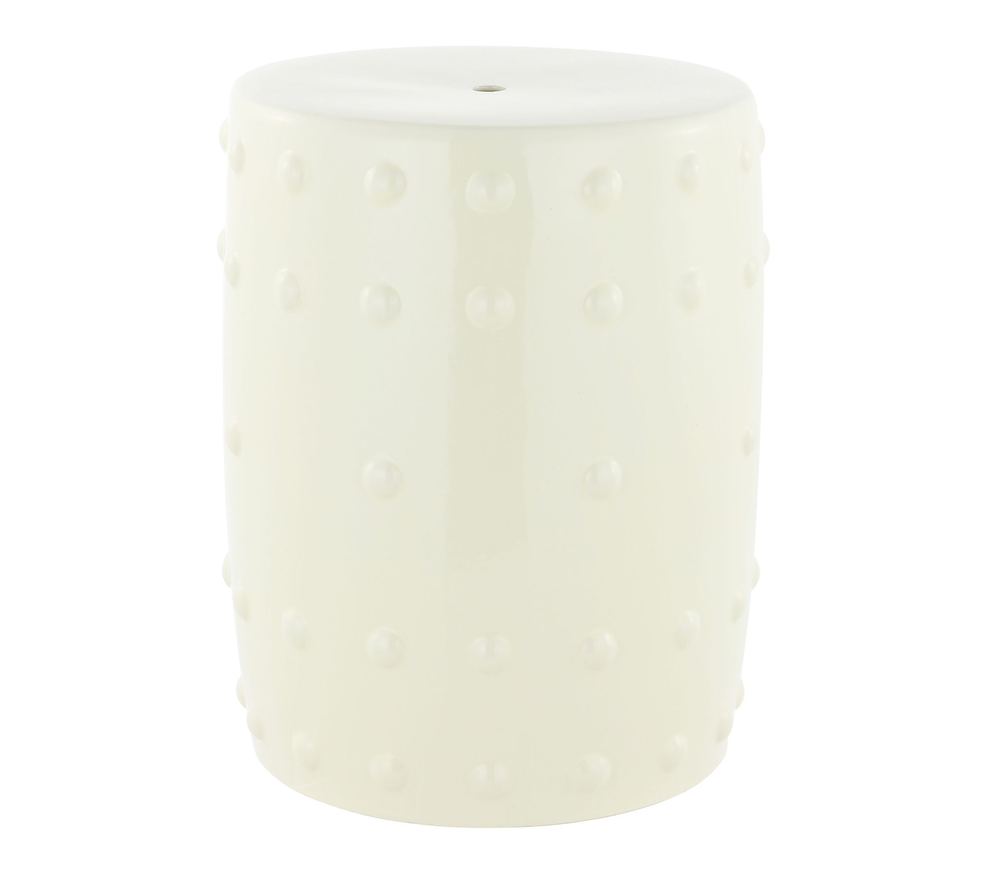 Pashet, 17.75 Inch, Ceramic Garden Stool by Valerie