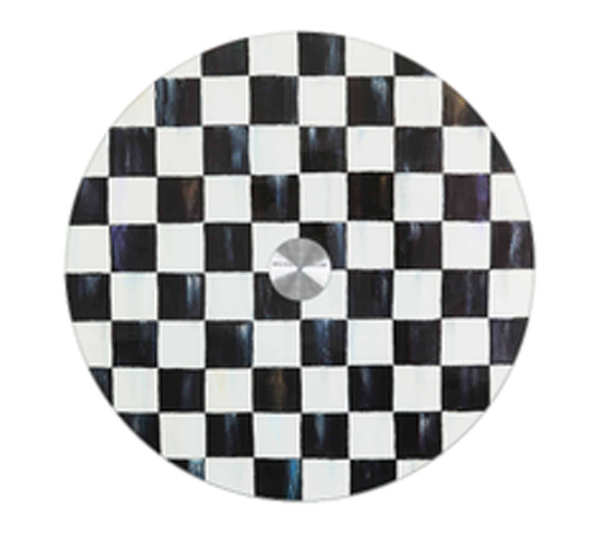  Mackenzie- Childs Glass Lazy Susan