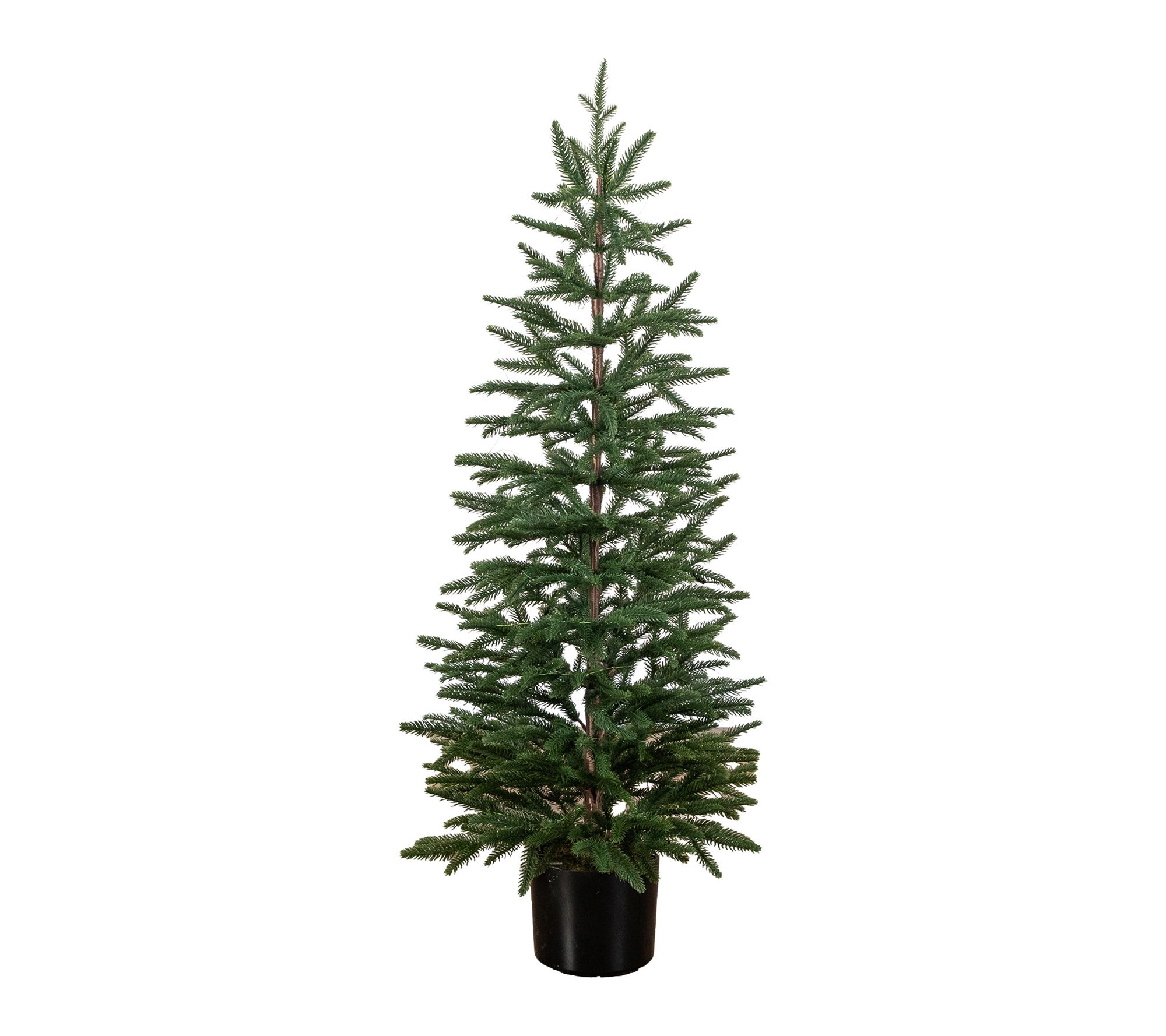 4-ft Christmas Tree with 120 LED Lights by Nearly Natural