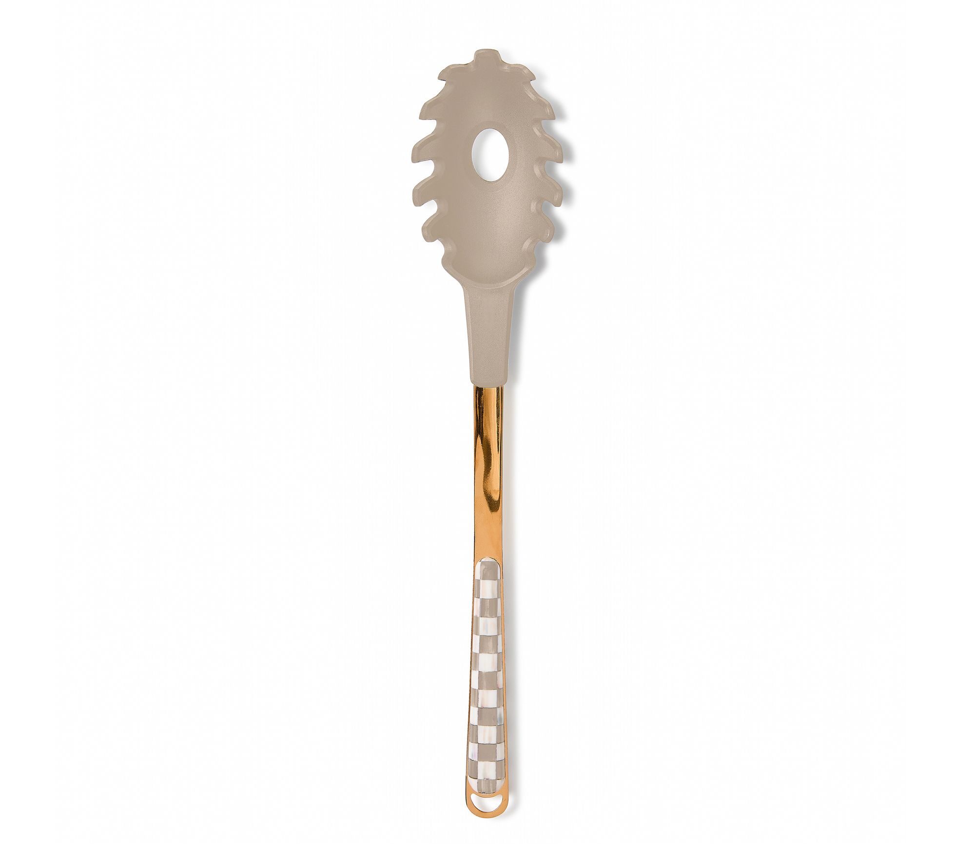 MacKenzie -Childs Check Pasta Spoon