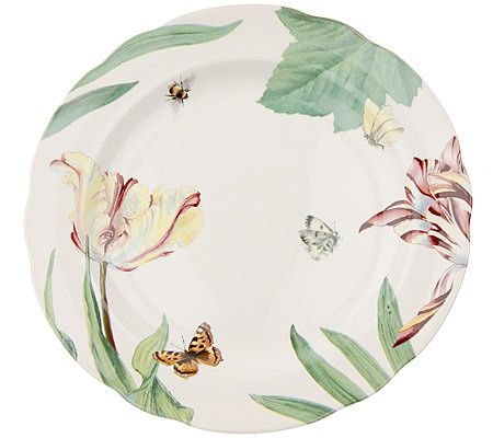 Spode Floral Haven 12-piece Service for 4 Dinnerware Set - QVC.com