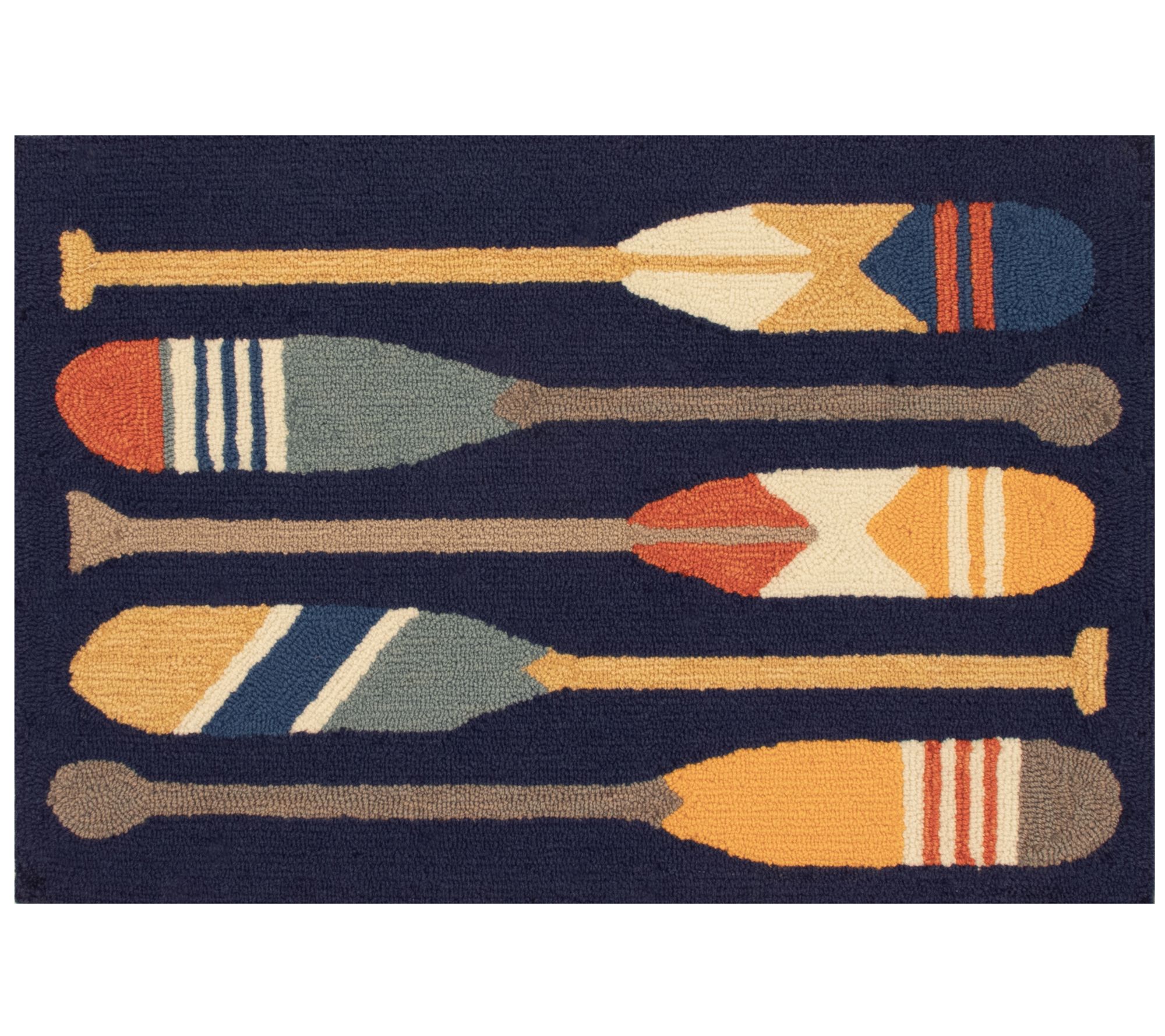 Liora Manne Frontporch Paddles Indoor/Outdoor Rug 20" x 30"
