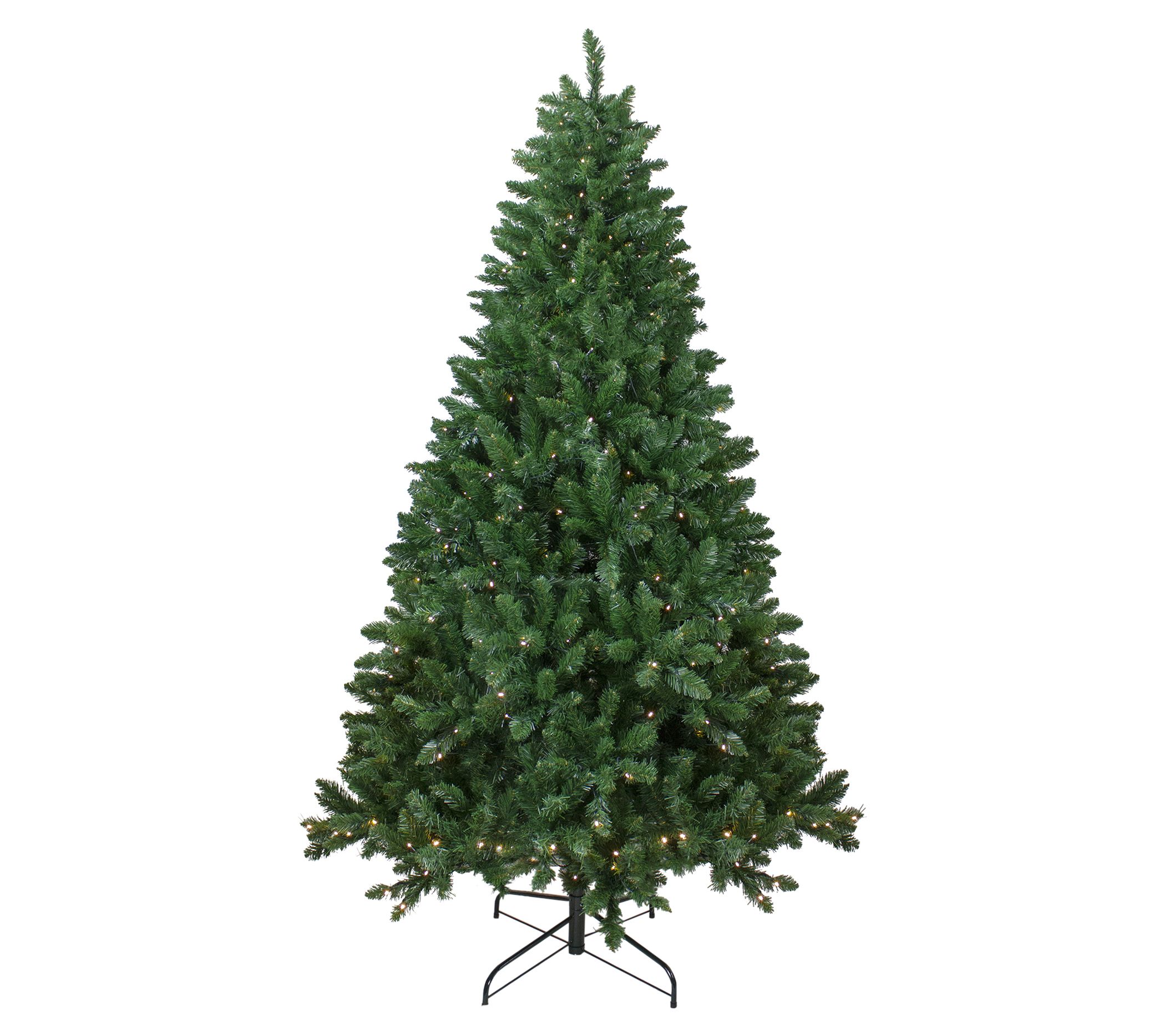 Northlight 7.5' Full Twin Lakes Fir Xmas Tree - LED Lights