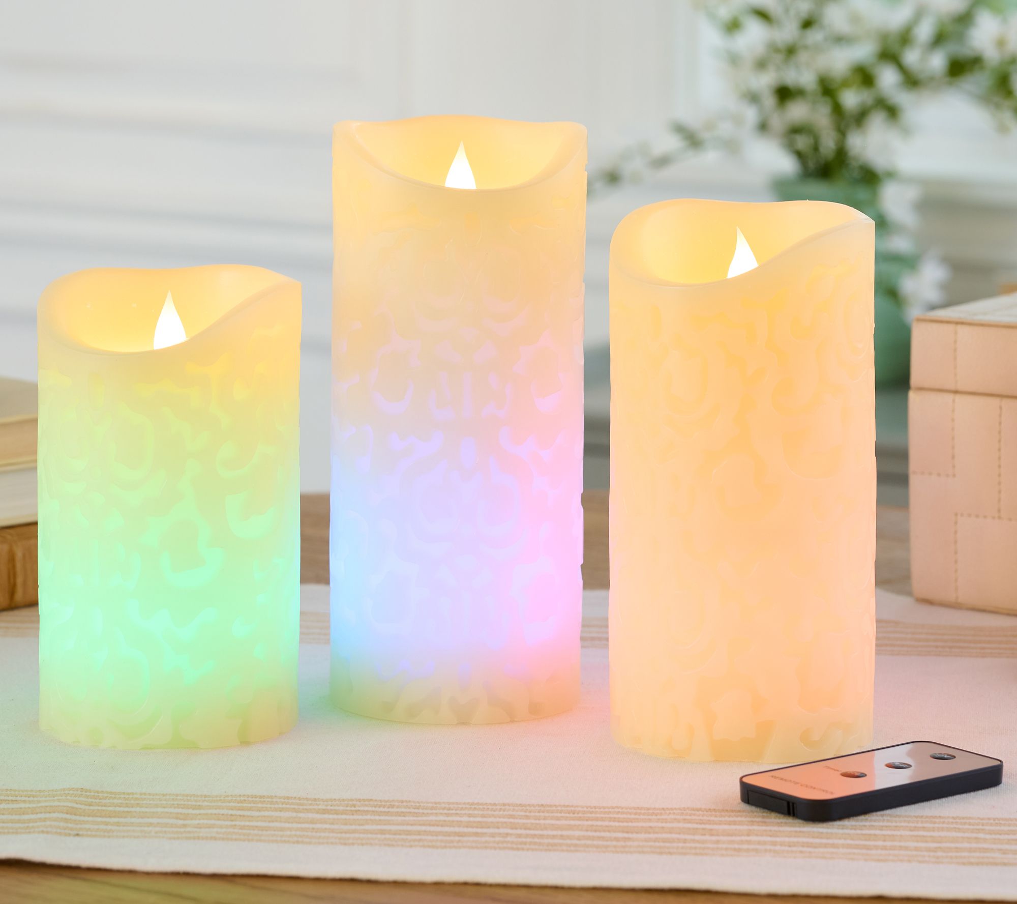 Home Reflections 8-Piece Flameless Candle Set 