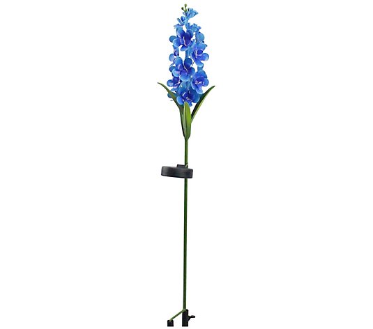 RCS Gifts Stake Solar Gladiolus Flower