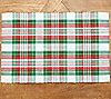 13"x19" Carter Christmas Plaid Placemat Set of 6 by Valerie, 2 of 2