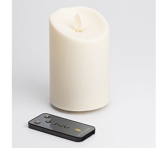 Luminara 4" Tall Outdoor Flameless Candle withRemote Control