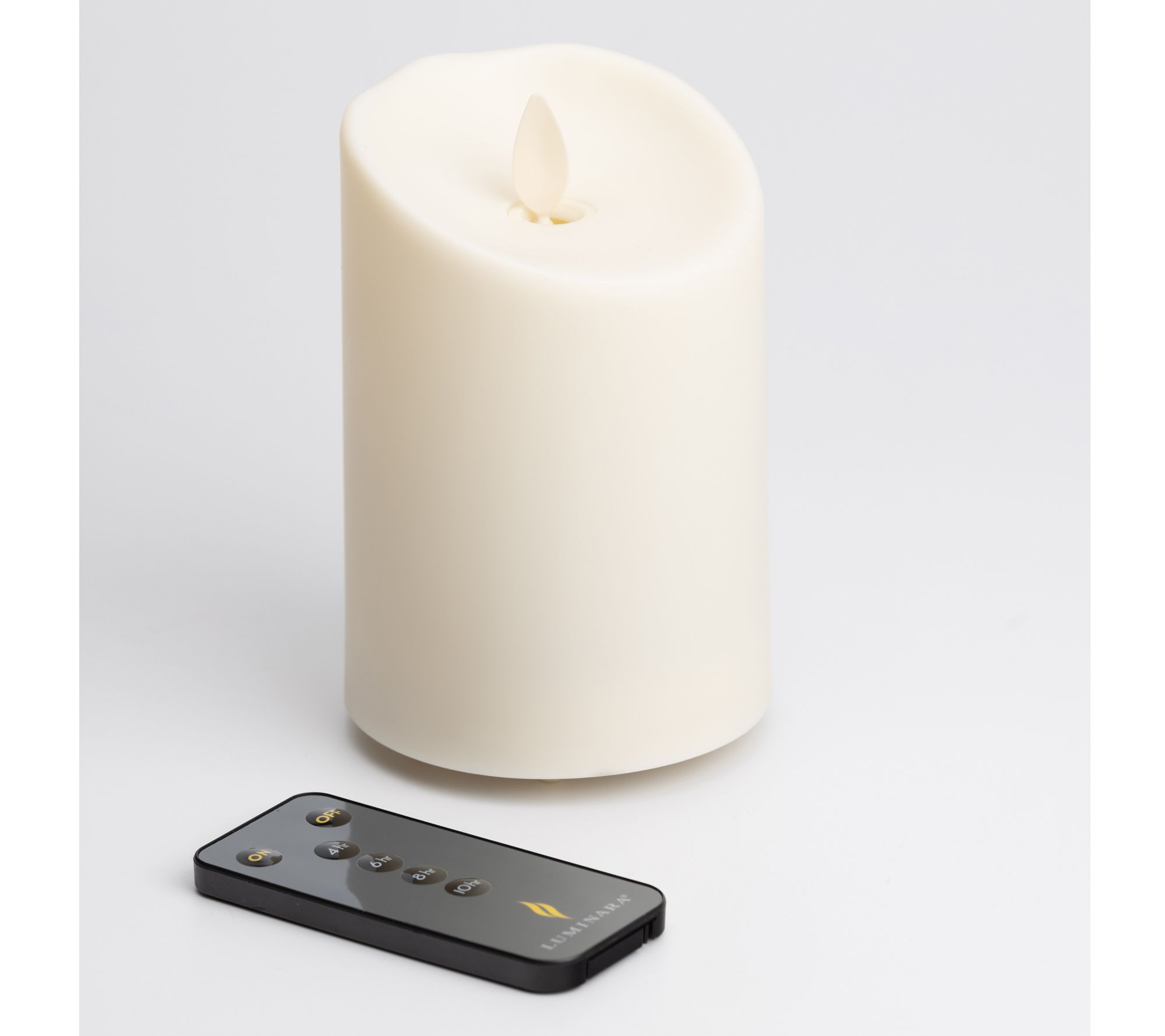 Luminara 4" Tall Outdoor Flameless Candle withmote Control