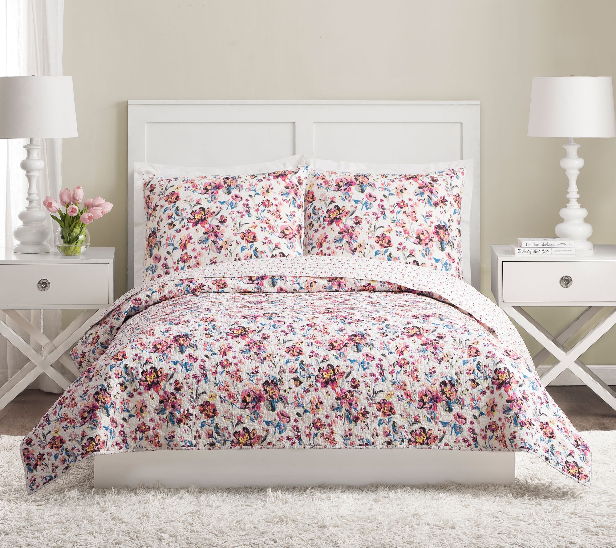 Vera Bradley Indiana Rose Full/Queen Quilt