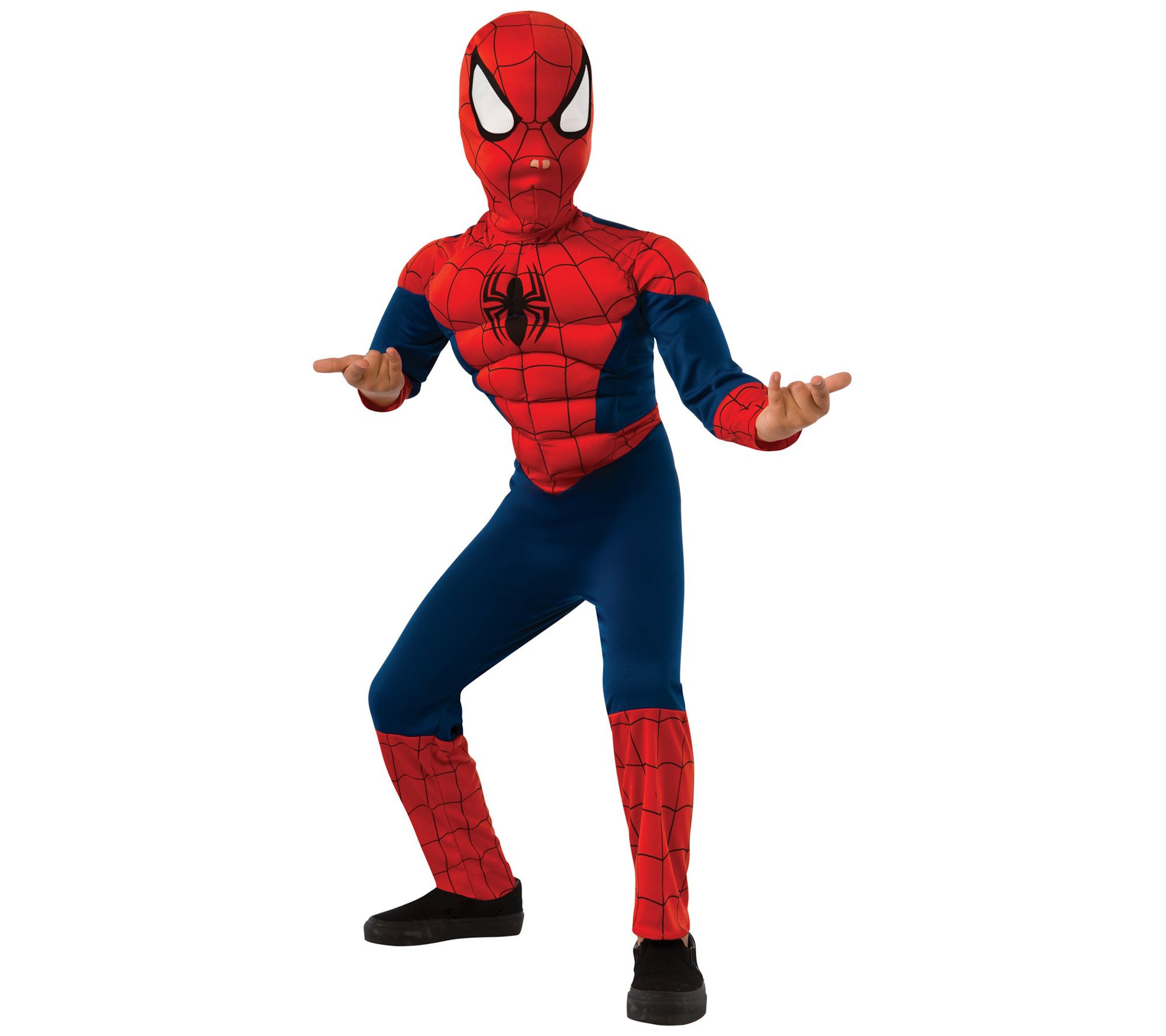 Ultimate Spider-Man Muscle Chest Kids Costume - QVC.com