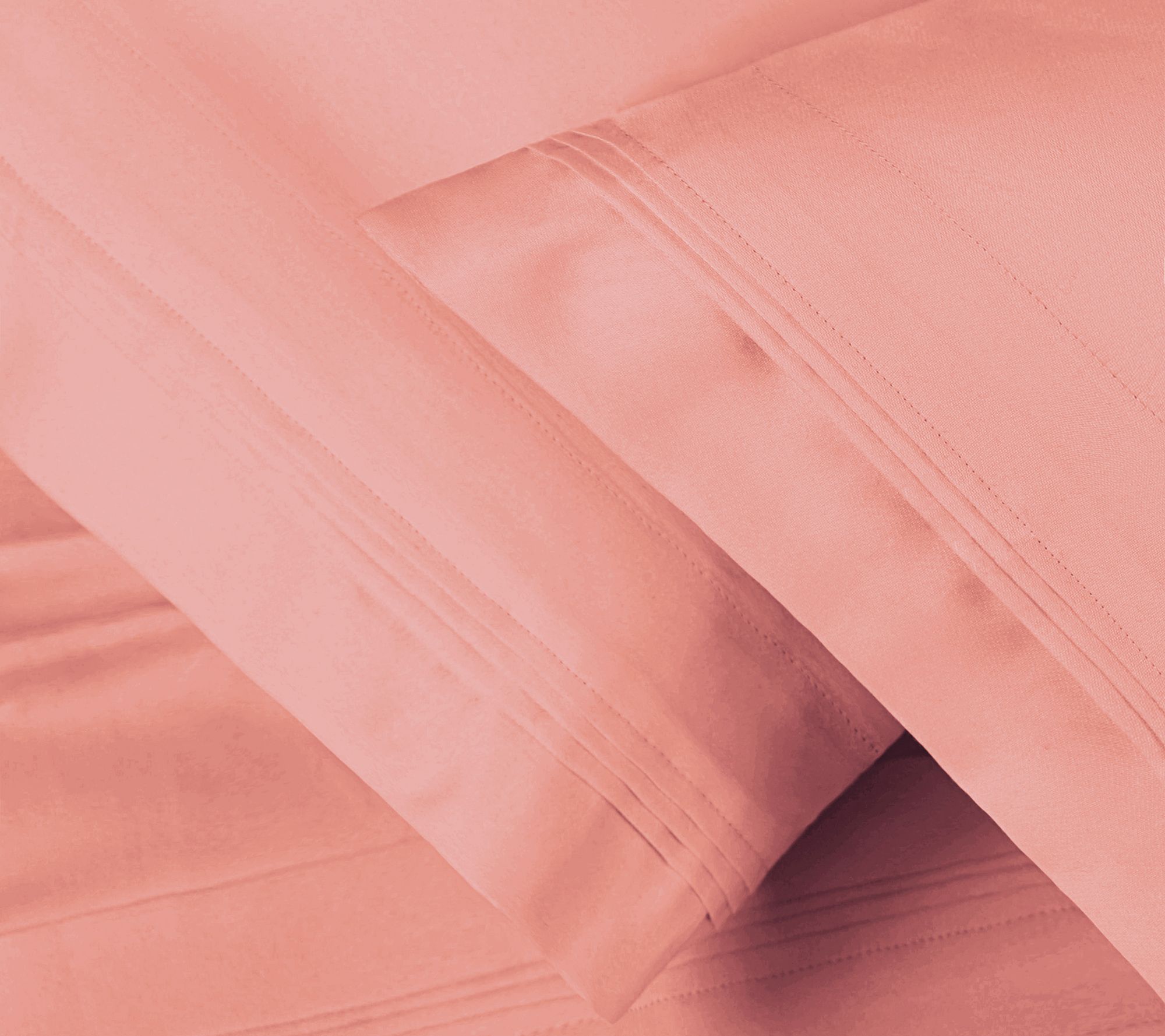 Superior 1500-Thread Count 2-Piece Solid Pillow case Set, King