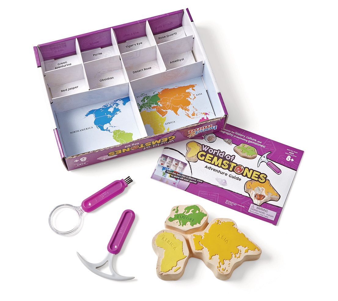 hand2mind World of Gemstones Science Kit