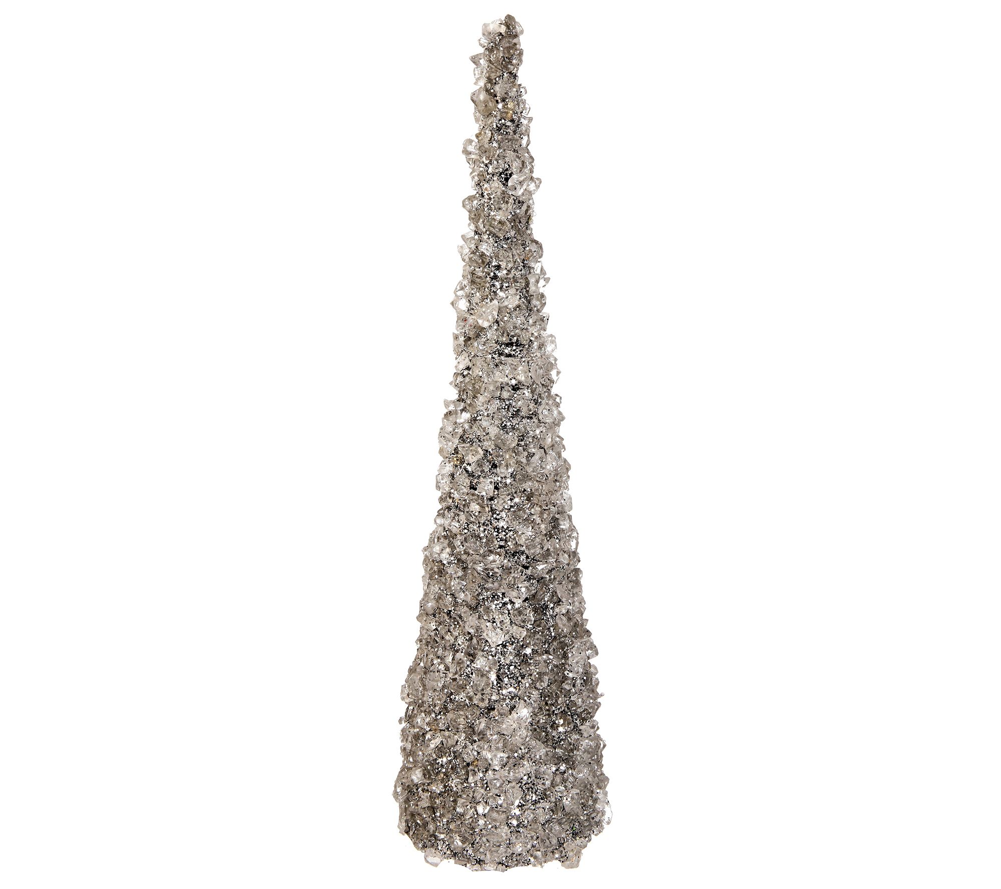 18" Metallic Chunky Iced Cone by Valerie