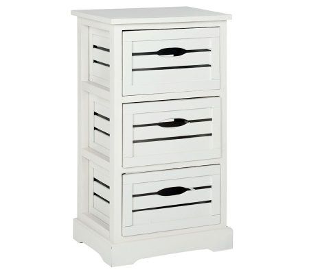 Safavieh Connery Cabinet - Distressed White