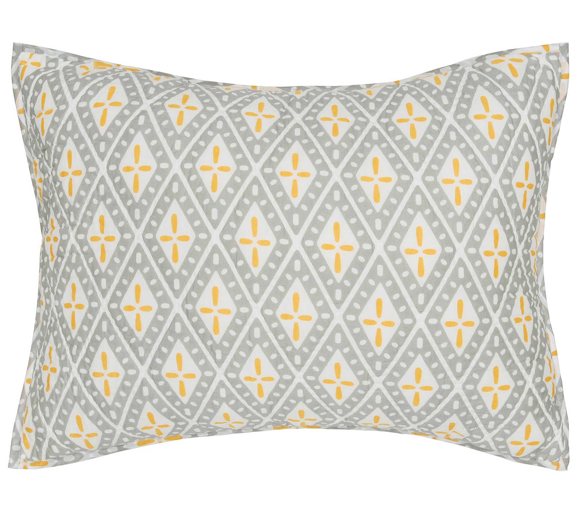 carol&frank Liam Ochre Standard Sham