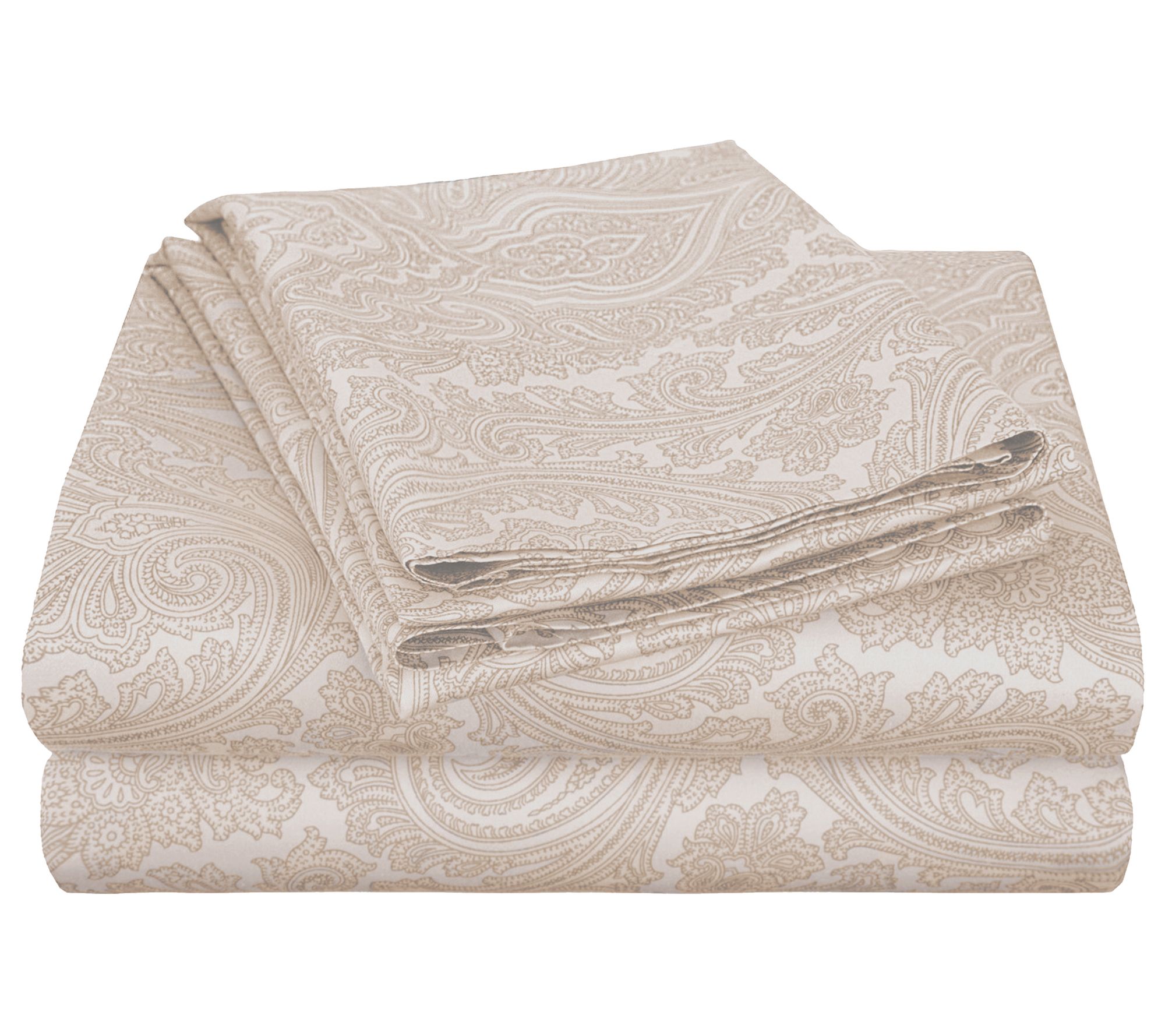 Superior Paisley 600-Thread Count CottonBlend Sheet Set, Queen