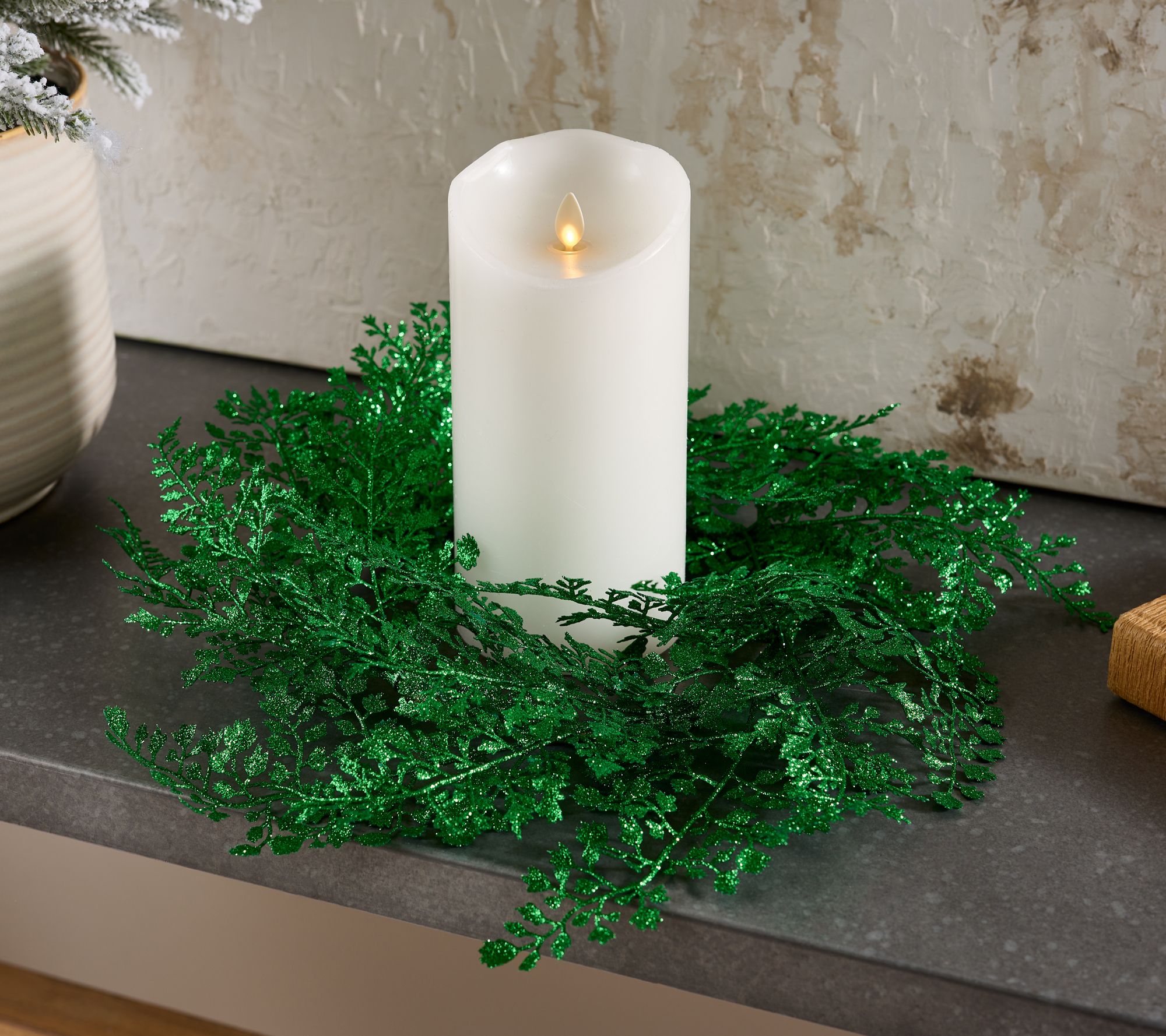 Fern sale candle ring