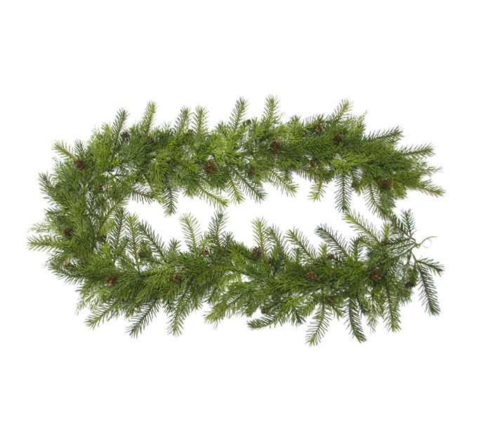 72" Pine W/Mini Cones Garlandby Valerie