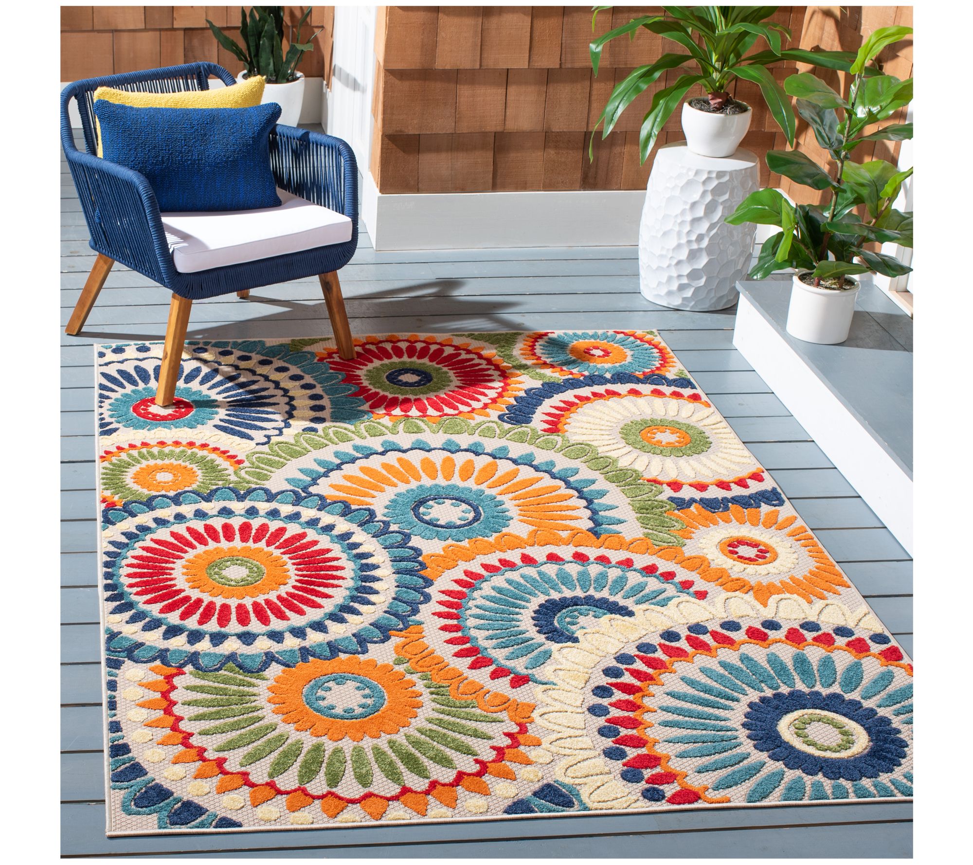 Safavieh Cabana 382 Series 4'-5" x 6'-5"Rug