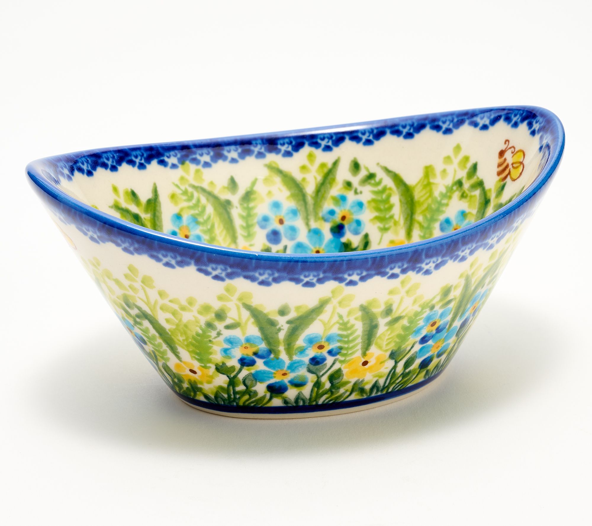 Lidia's Polish Pottery Hand Painted Tub Bowl