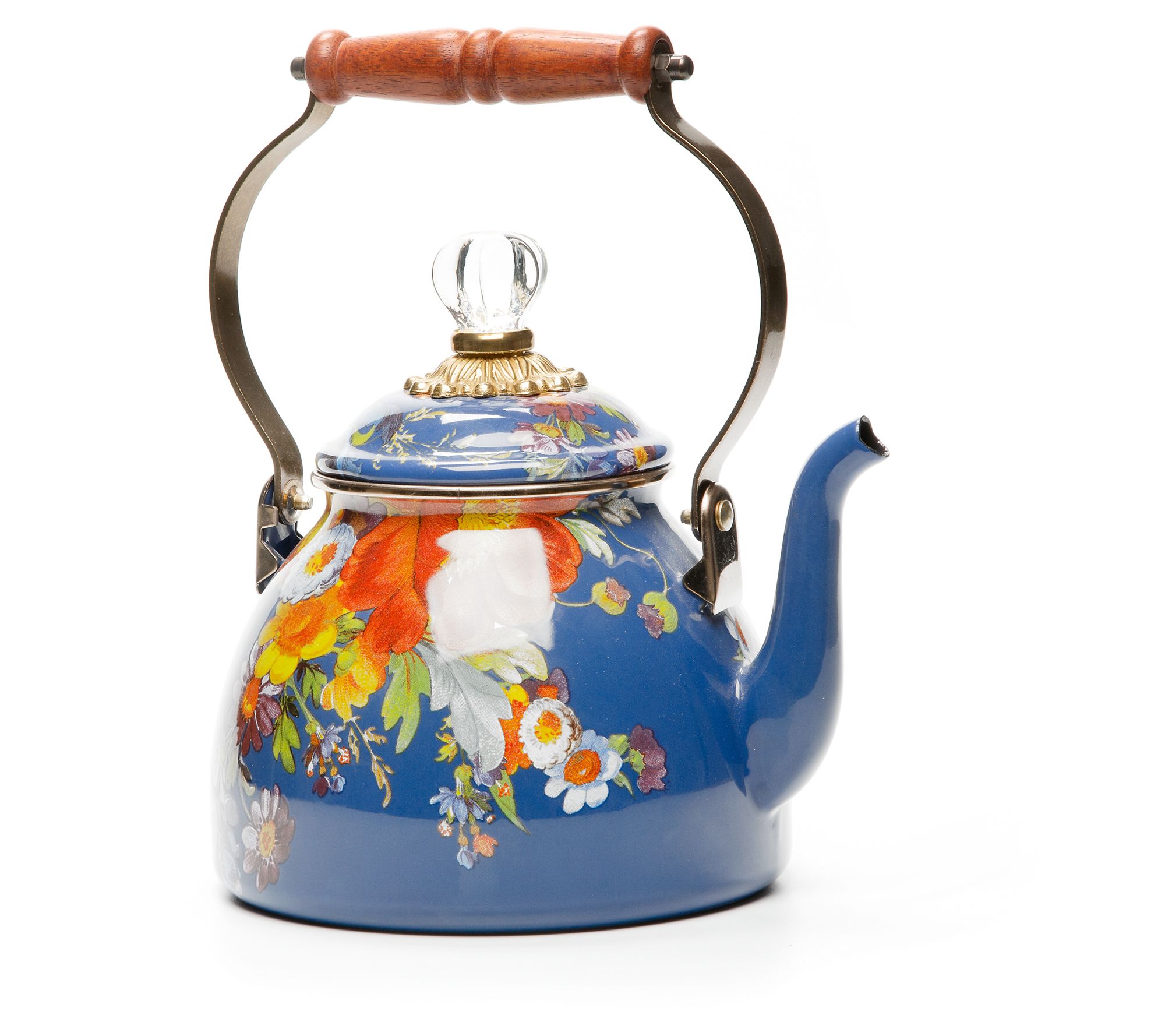 Mackenzie- Childs Flower Market 2-Quart Tea Kettle
