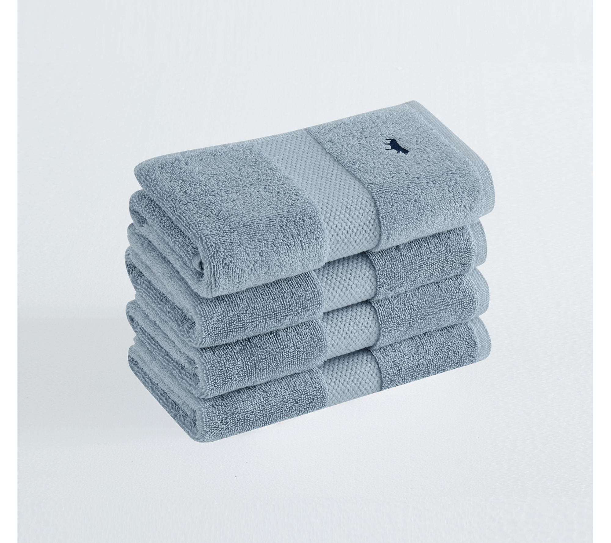 Royal Velvet Turkish Cotton 4-Pack Hand Towel Set