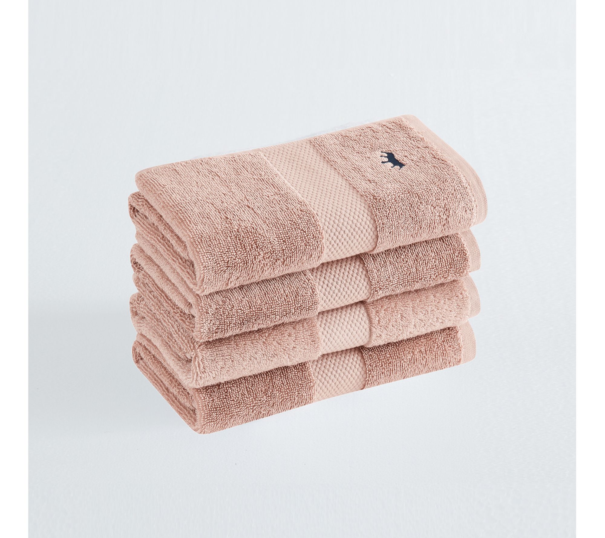 Royal Velvet Turkish Cotton 4-Pack Hand Towel Set
