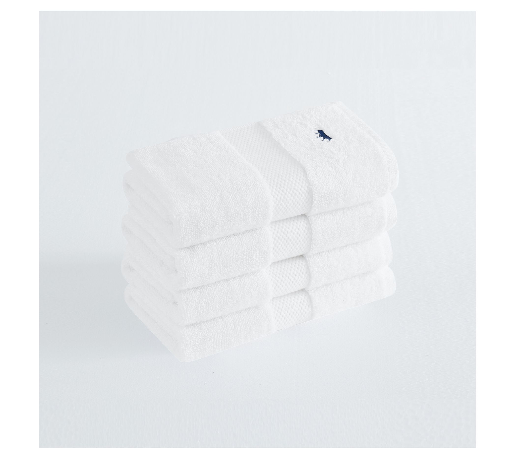Royal Velvet Turkish Cotton 4-Pack Hand Towel Set
