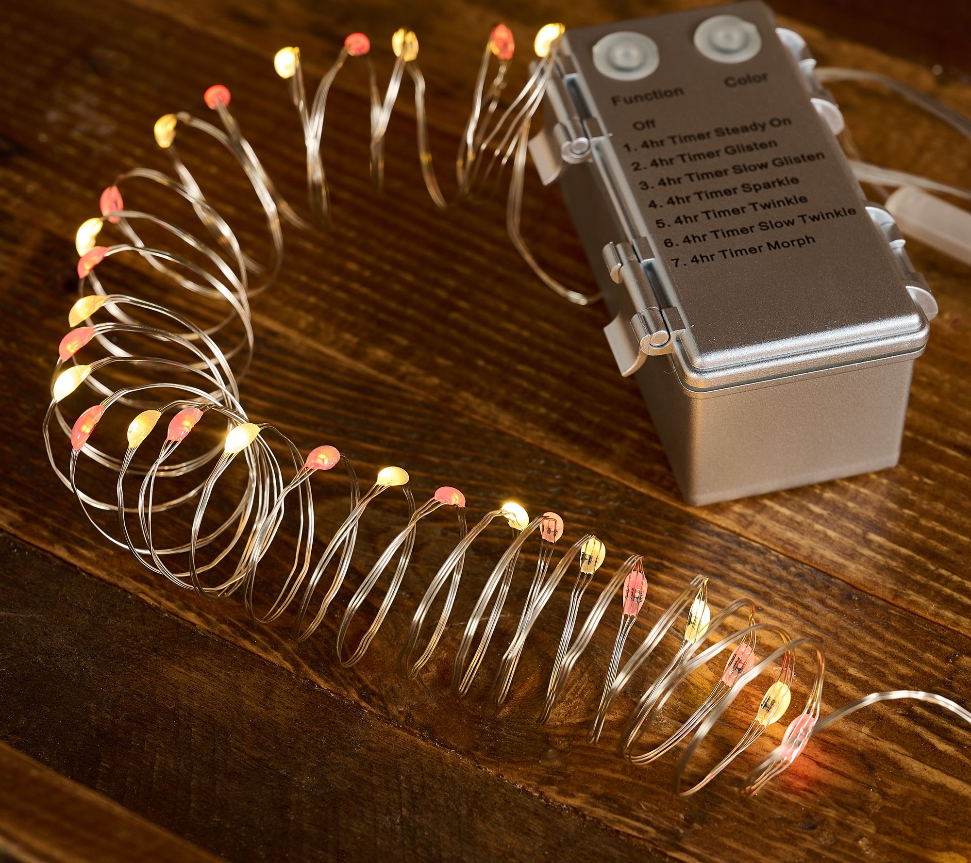 "As Is" Bethlehem Lights S/3 Color Flip Fairy Lights