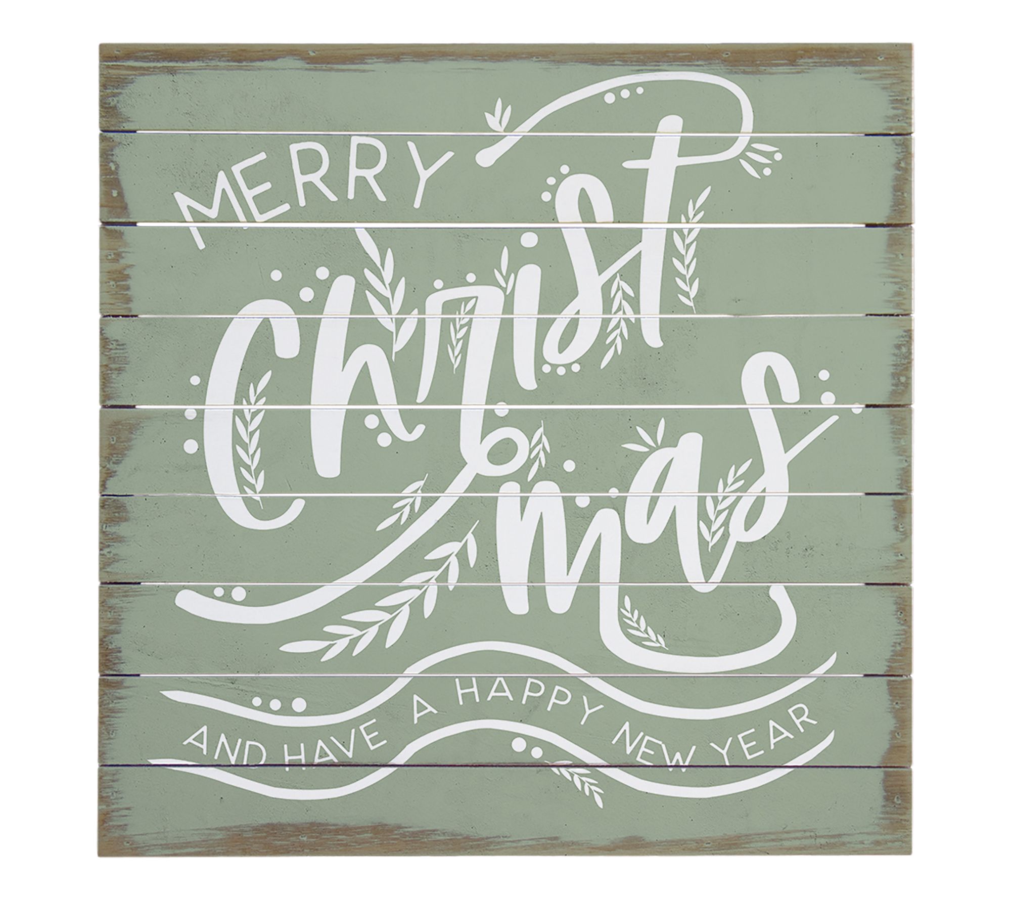 Sincere Surroundings 14" Merry Christmas GreenPerfect Pallet