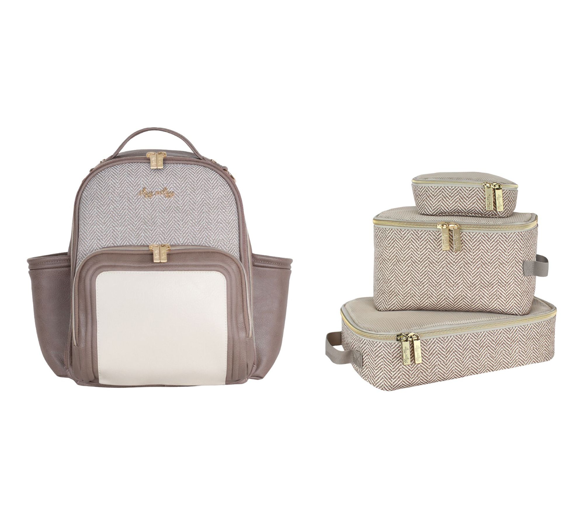 Itzy Ritzy Mini Diaper Bag and Packing CubeBundle