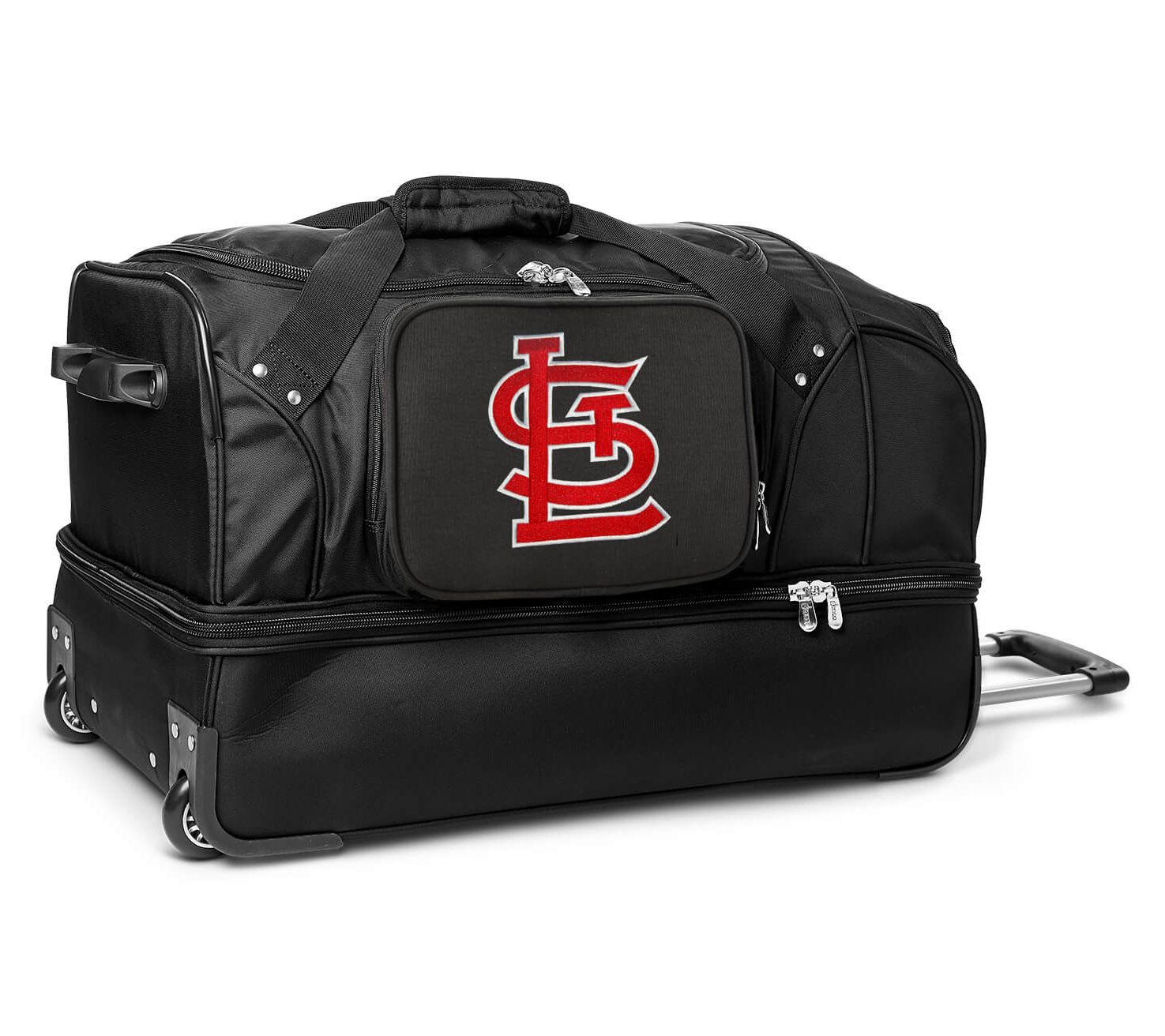 Mojo Licensing MLB 27" Drop Bottom Wheeled Duffel