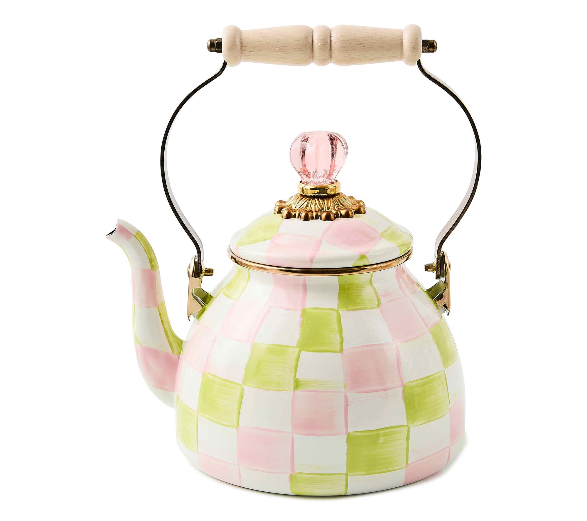 MacKenzie- Childs Palm Beach Tea Kettle C0llective