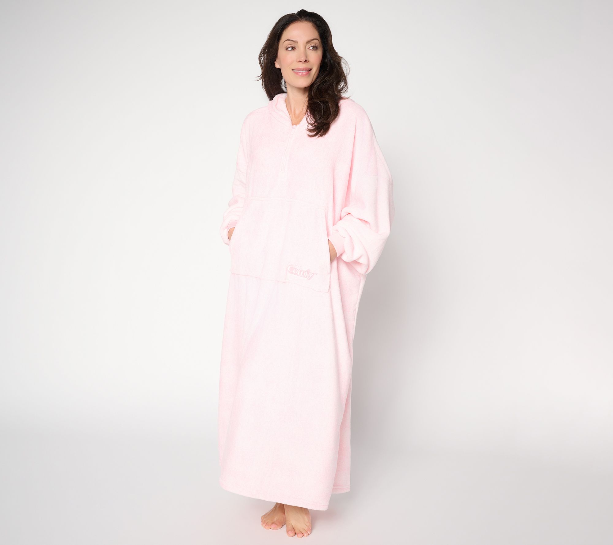 The Comfy Dream Long Quarter Zip Wearable Blanket