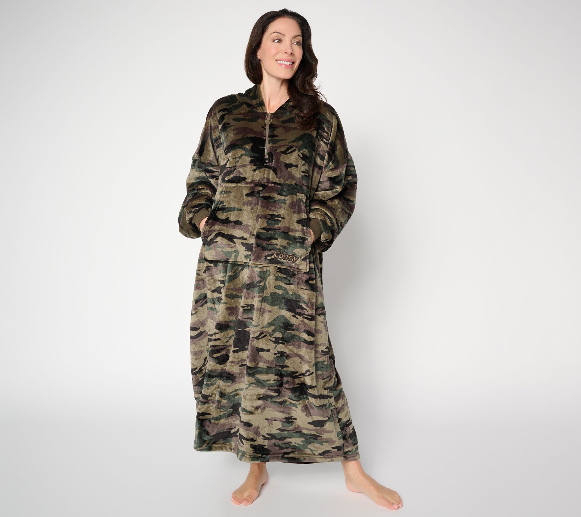 The Comfy Dream Long Quarter Zip Wearable Blanket