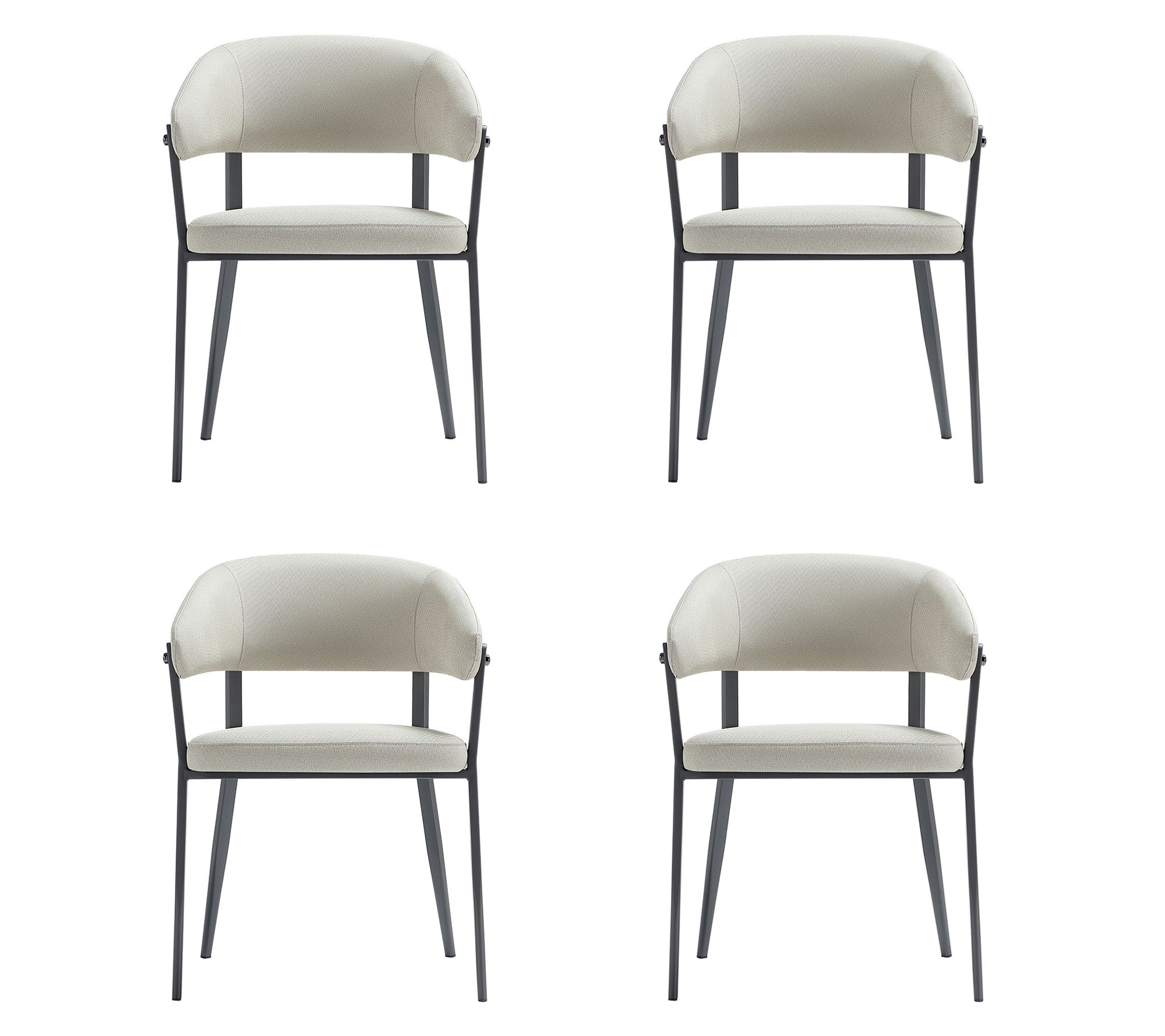 Manhattan Comfort Belle Dining Chair - Set of 4