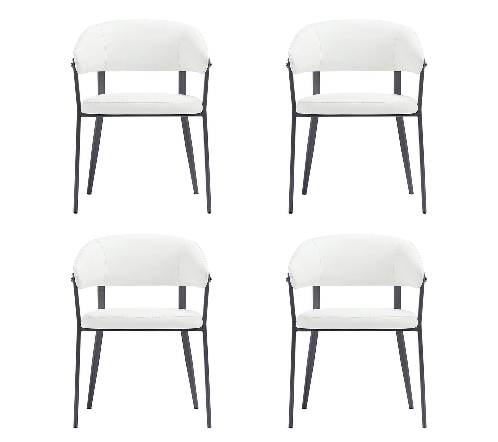 Manhattan Comfort Belle Dining Chair - Set of 4