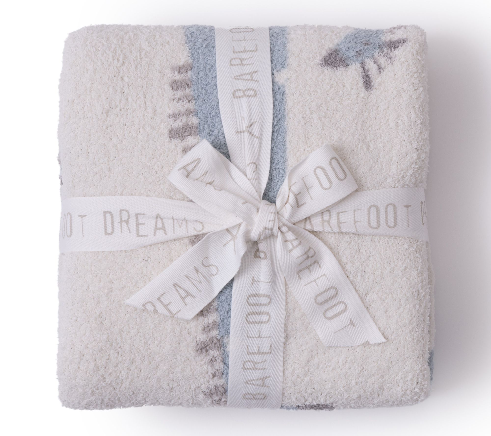 Barefoot Dreams CozyChic Giraffe Stroller Blank et 30 x 40