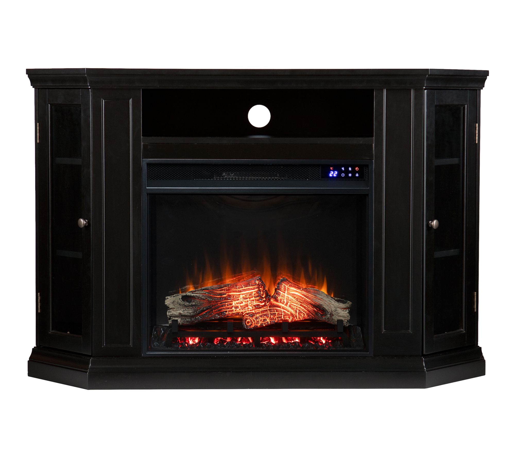 SEI Claremont Electric Corner Touch Screen Fireplace